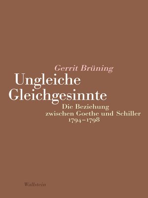 cover image of Ungleiche Gleichgesinnte